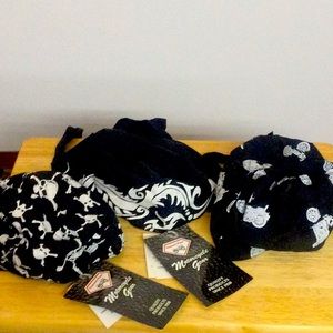 🌞 Biker Skull Cap Doo Rag helmet bandana By Diamond Plate your choice